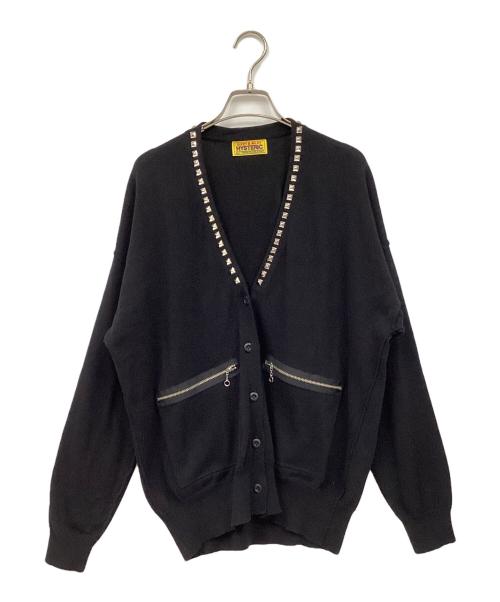 Hysteric Glamour（ヒステリックグラマー）Hysteric Glamour (ヒステリックグラマー) 薄手カーディガン ブラック サイズ:FREEの古着・服飾アイテム