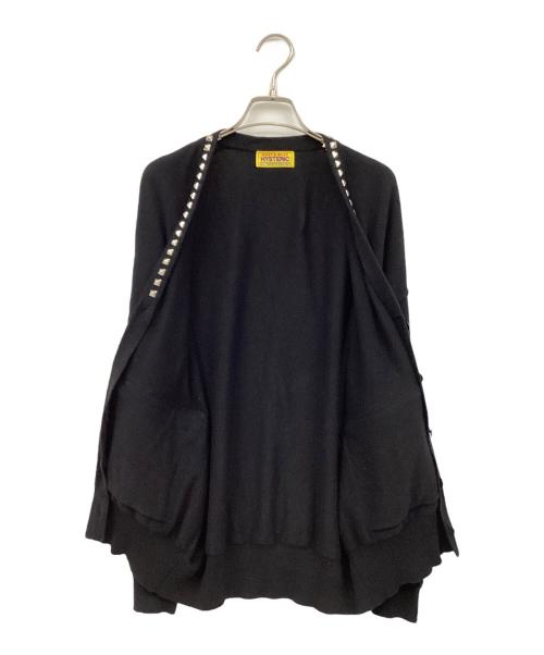 Hysteric Glamour（ヒステリックグラマー）Hysteric Glamour (ヒステリックグラマー) 薄手カーディガン ブラック サイズ:FREEの古着・服飾アイテム