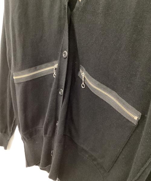 Hysteric Glamour（ヒステリックグラマー）Hysteric Glamour (ヒステリックグラマー) 薄手カーディガン ブラック サイズ:FREEの古着・服飾アイテム