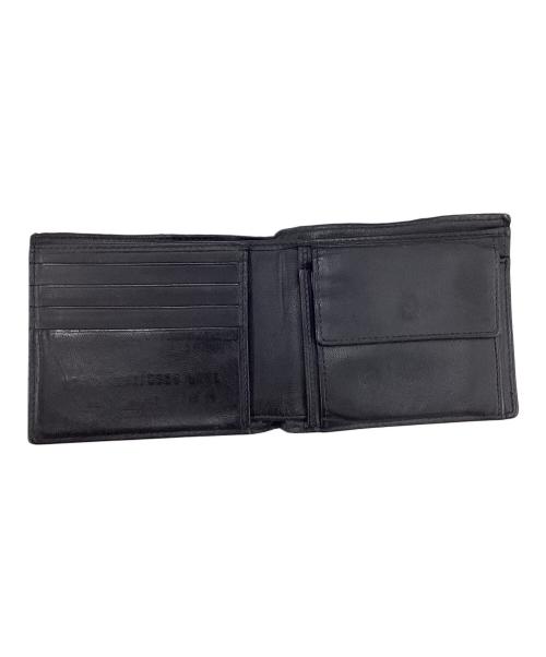 BOTTEGA VENETA（ボッテガベネタ）BOTTEGA VENETA (ボッテガベネタ) ボッテガベネタ/2つ折り財布 ブラックの古着・服飾アイテム