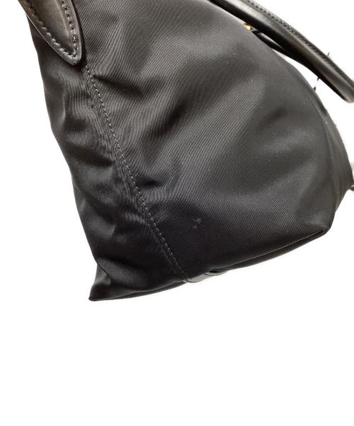 PRADA（プラダ）PRADA (プラダ) プラダ/1BA104/2WAYショルダーバッグ ブラック×ゴールドの古着・服飾アイテム