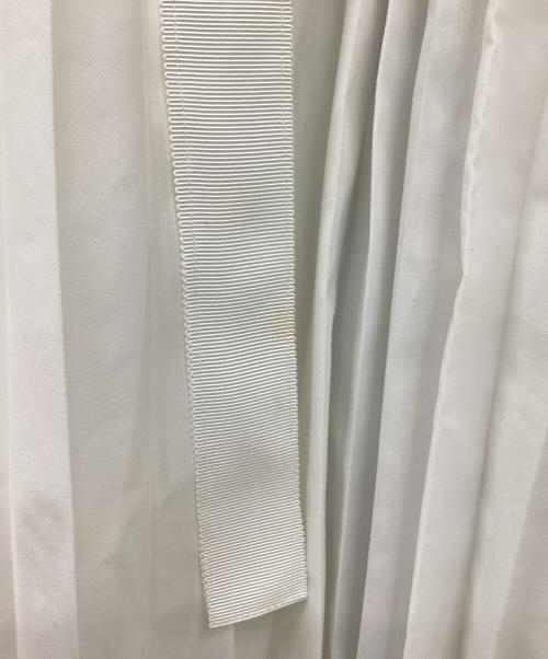 sacai（サカイ）sacai (サカイ) ドッキングスカート グレー×ホワイト サイズ:2の古着・服飾アイテム