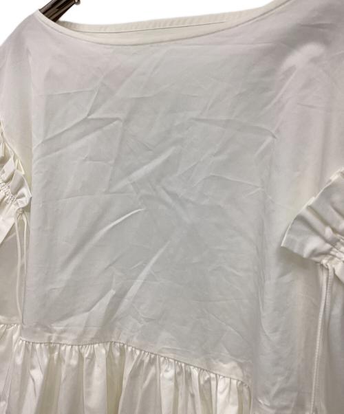 eimy istoire（エイミーイストワール）eimy istoire (エイミーイストワール) 半袖ブラウス ホワイト サイズ:FREE 未使用品の古着・服飾アイテム