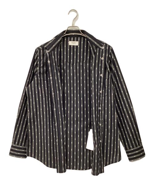 CELINE（セリーヌ）CELINE (セリーヌ) トリオンフウウエスタンシャツ ブラック サイズ:Mの古着・服飾アイテム