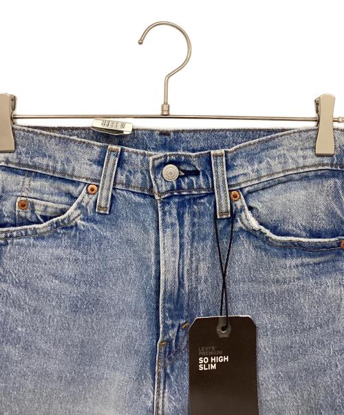 LEVI'S（リーバイス）LEVI'S (リーバイス) ダメージ加工デニムパンツ ブルー サイズ:71cm(W28) 未使用品の古着・服飾アイテム