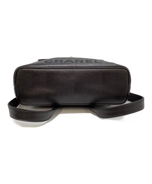 CHANEL（シャネル）CHANEL (シャネル) シャネル/ココマーク/リュック ブラック×シルバーの古着・服飾アイテム