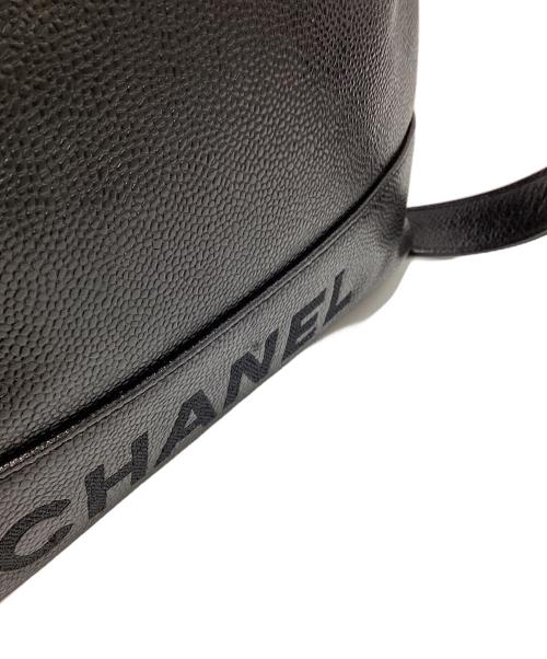 CHANEL（シャネル）CHANEL (シャネル) シャネル/ココマーク/リュック ブラック×シルバーの古着・服飾アイテム