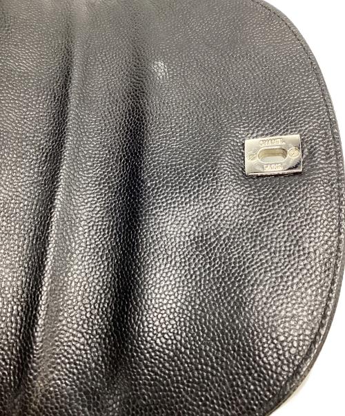 CHANEL（シャネル）CHANEL (シャネル) シャネル/ココマーク/リュック ブラック×シルバーの古着・服飾アイテム