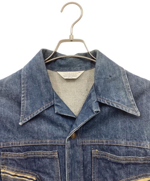 MR LEGGS（ミスターレッグス）MR LEGGS (ミスターレッグス) デニムジャケット インディゴ サイズ:Mの古着・服飾アイテム