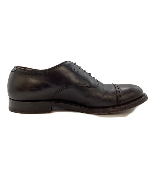 Alden（オールデン）Alden (オールデン) BEAMS別注 (ビームス ベッチュウ) ストレートチップシューズ ブラック サイズ:7の古着・服飾アイテム