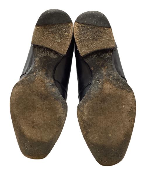 Junhashimoto（ジュンハシモト）Junhashimoto (ジュンハシモト) レザーシューズ ブラック サイズ:40の古着・服飾アイテム