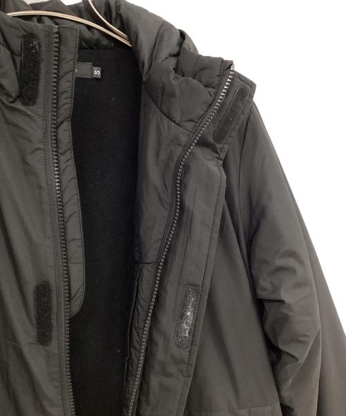 EGOZARU（エゴザル）EGOZARU (エゴザル) ベンチコート ブラック サイズ:Ｓの古着・服飾アイテム
