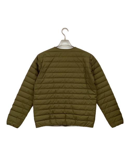 THE NORTH FACE（ザ ノース フェイス）THE NORTH FACE (ザ ノース フェイス) ウインドストッパーゼファーシェルカーディガン オリーブ サイズ:Mの古着・服飾アイテム