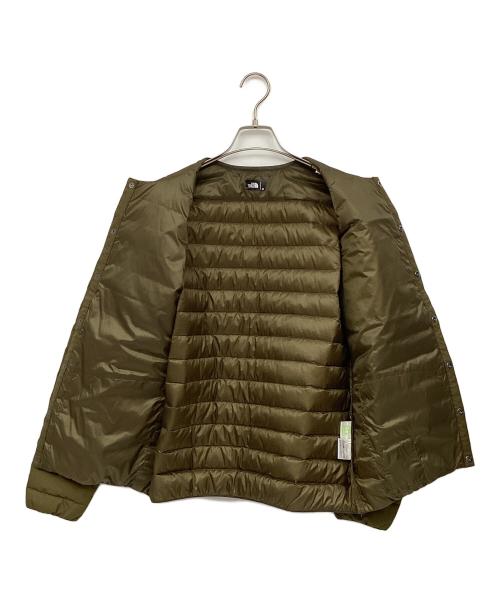 THE NORTH FACE（ザ ノース フェイス）THE NORTH FACE (ザ ノース フェイス) ウインドストッパーゼファーシェルカーディガン オリーブ サイズ:Mの古着・服飾アイテム