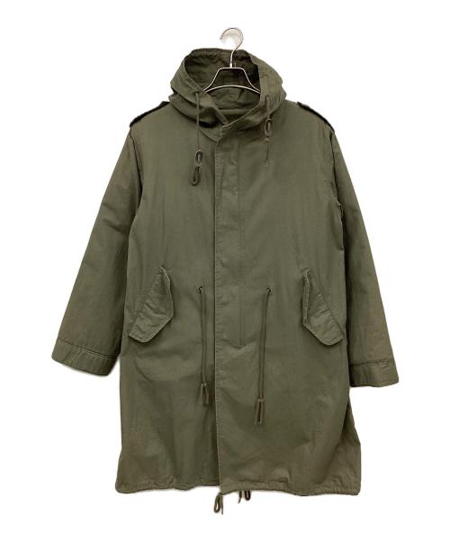 HOUSTON（ヒューストン）HOUSTON (ヒューストン) モッズコート オリーブ サイズ:XSの古着・服飾アイテム