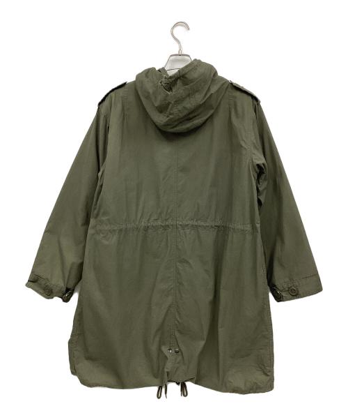 HOUSTON（ヒューストン）HOUSTON (ヒューストン) モッズコート オリーブ サイズ:XSの古着・服飾アイテム