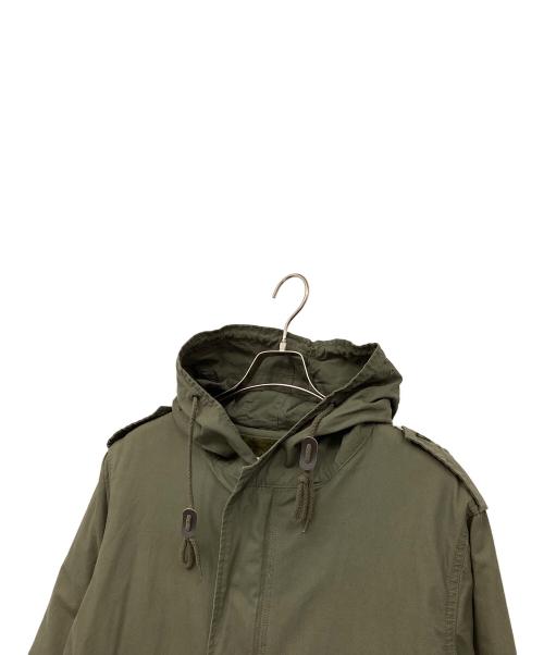 HOUSTON（ヒューストン）HOUSTON (ヒューストン) モッズコート オリーブ サイズ:XSの古着・服飾アイテム