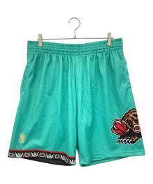 HARDWOOD CLASSICS×MITCHELL & NESS（ハードウッドクラシック×ミッチェルアンドネス）の古着「ハーフパンツ」｜グリーン