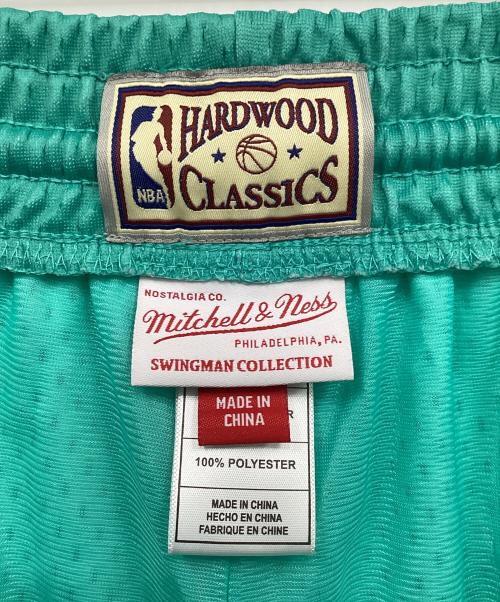 HARDWOOD CLASSICS（ハードウッドクラシック）HARDWOOD CLASSICS (ハードウッドクラシック) MITCHELL & NESS (ミッチェルアンドネス) ハーフパンツ グリーン サイズ:Mの古着・服飾アイテム