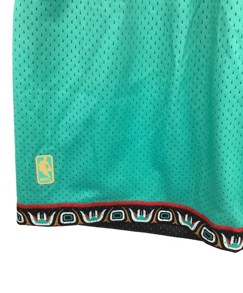HARDWOOD CLASSICS（ハードウッドクラシック）HARDWOOD CLASSICS (ハードウッドクラシック) MITCHELL & NESS (ミッチェルアンドネス) ハーフパンツ グリーン サイズ:Mの古着・服飾アイテム