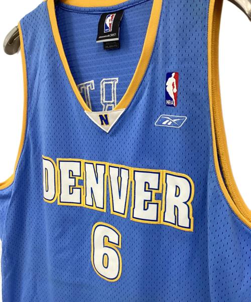 REEBOK（リーボック）REEBOK (リーボック) ユニフォーム ブルー×イエロー サイズ:2XLの古着・服飾アイテム