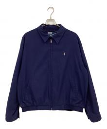 POLO RALPH LAUREN（ポロ・ラルフローレン）の古着「ジップアップジャケット」｜ネイビー