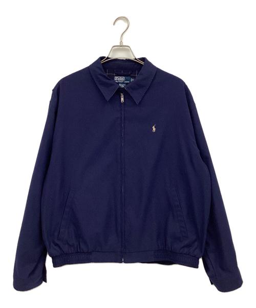 POLO RALPH LAUREN（ポロ・ラルフローレン）POLO RALPH LAUREN (ポロ・ラルフローレン) ジップアップジャケット ネイビー サイズ:XLの古着・服飾アイテム
