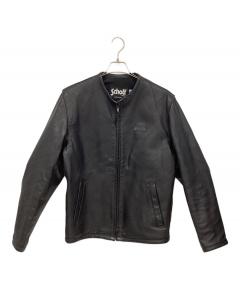 中古・古着通販】COACH (コーチ) カウレザージャケット ブラック