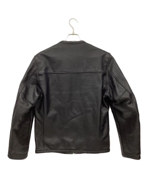 Schott（ショット）Schott (ショット) パンチングレザージャケット ブラック サイズ:Sの古着・服飾アイテム