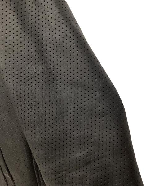 Schott（ショット）Schott (ショット) パンチングレザージャケット ブラック サイズ:Sの古着・服飾アイテム