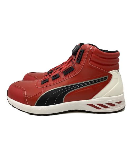 PUMA（プーマ）PUMA (プーマ) セーフティシューズ レッド×ホワイト サイズ:28㎝の古着・服飾アイテム