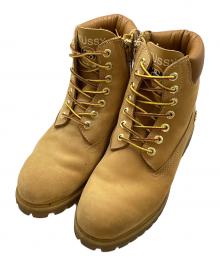 stussy×Timberland（ステューシー×ティンバーランド）の古着「7ホールブーツ」｜キャメル