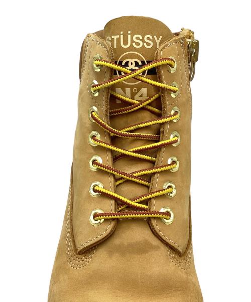 stussy（ステューシー）stussy (ステューシー) Timberland (ティンバーランド) 7ホールブーツ キャメル サイズ:27㎝の古着・服飾アイテム