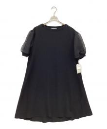 CELFORD（セルフォード）の古着「半袖ワンピース」｜ブラック
