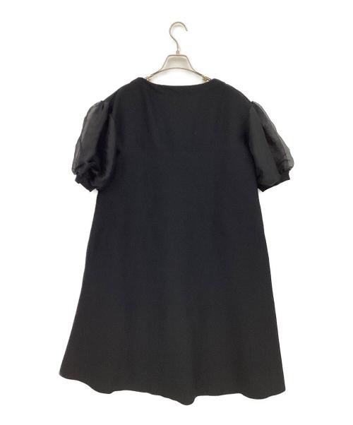 CELFORD（セルフォード）CELFORD (セルフォード) 半袖ワンピース ブラック サイズ:36の古着・服飾アイテム