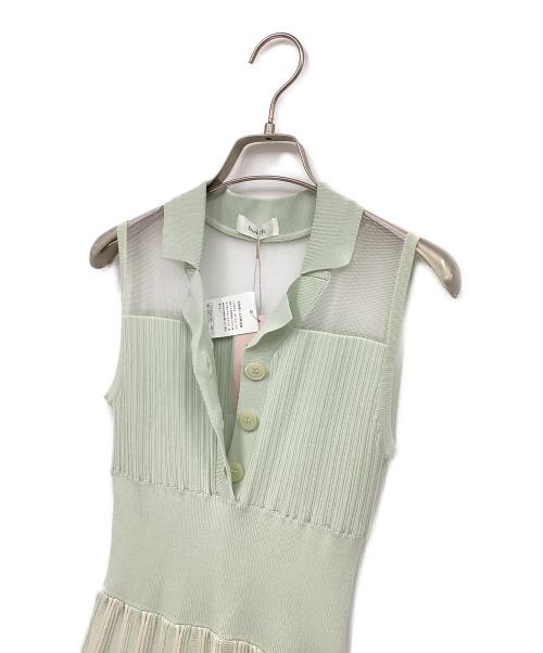 darich（ダーリッチ）darich (ダーリッチ) ノースリーブワンピース ミントグリーン サイズ:FREE 未使用品の古着・服飾アイテム