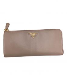 PRADA（プラダ）の古着「プラダ/1M1183/長財布」｜ブラウン