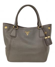 PRADA（プラダ）の古着「プラダ/1BC534/トートバッグ」｜ブラウン