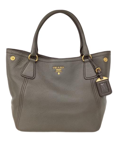 PRADA（プラダ）PRADA (プラダ) プラダ/1BC534/トートバッグ ブラウンの古着・服飾アイテム