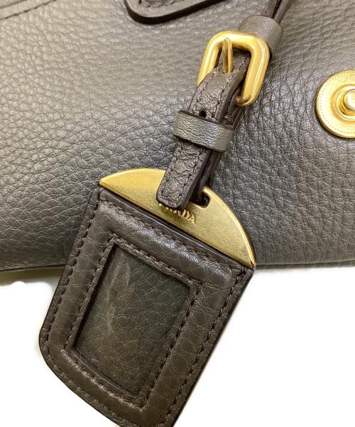 PRADA（プラダ）PRADA (プラダ) プラダ/1BC534/トートバッグ ブラウンの古着・服飾アイテム