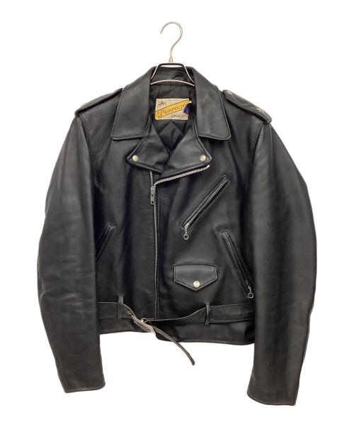Schott（ショット）Schott (ショット) ワンスターダブルライダースジャケット ブラック サイズ:40の古着・服飾アイテム