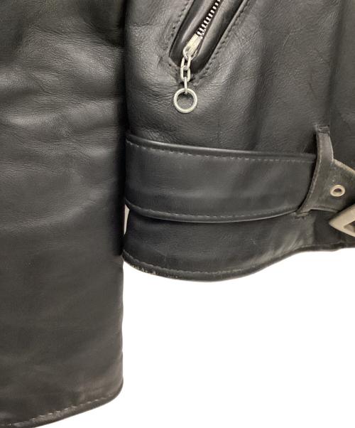 Schott（ショット）Schott (ショット) ワンスターダブルライダースジャケット ブラック サイズ:40の古着・服飾アイテム