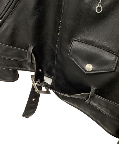 Schott（ショット）Schott (ショット) ワンスターダブルライダースジャケット ブラック サイズ:40の古着・服飾アイテム