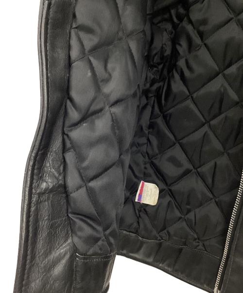 Schott（ショット）Schott (ショット) ワンスターダブルライダースジャケット ブラック サイズ:40の古着・服飾アイテム