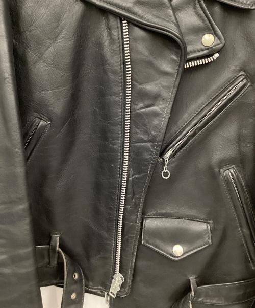 Schott（ショット）Schott (ショット) ワンスターダブルライダースジャケット ブラック サイズ:40の古着・服飾アイテム