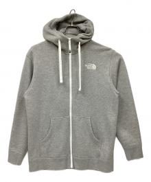 THE NORTH FACE（ザ ノース フェイス）の古着「Rearview Full Zip Hoodie」｜ライトグレー