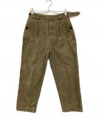 OUTILウティ）の古着「ミリタリー調パンツ」｜ブラウン