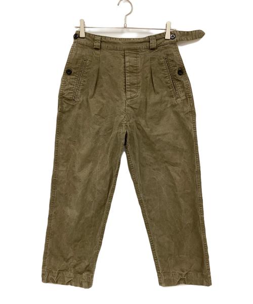OUTIL（ウティ）OUTIL (ウティ) ミリタリー調パンツ ブラウンの古着・服飾アイテム