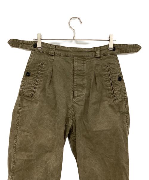 OUTIL（ウティ）OUTIL (ウティ) ミリタリー調パンツ ブラウンの古着・服飾アイテム