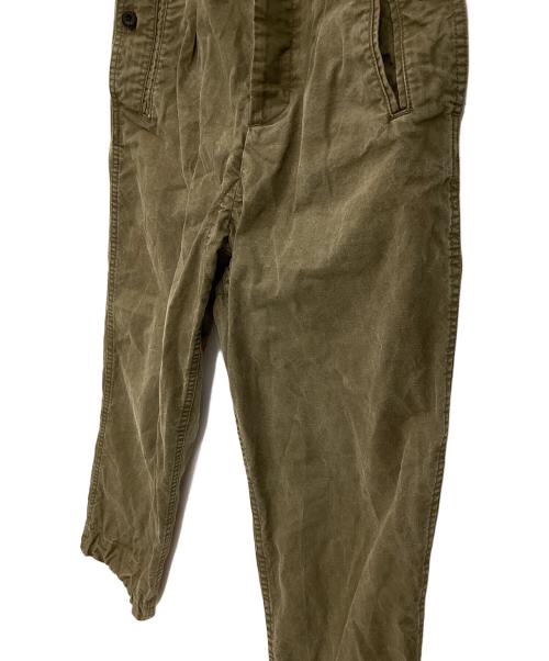 OUTIL（ウティ）OUTIL (ウティ) ミリタリー調パンツ ブラウンの古着・服飾アイテム